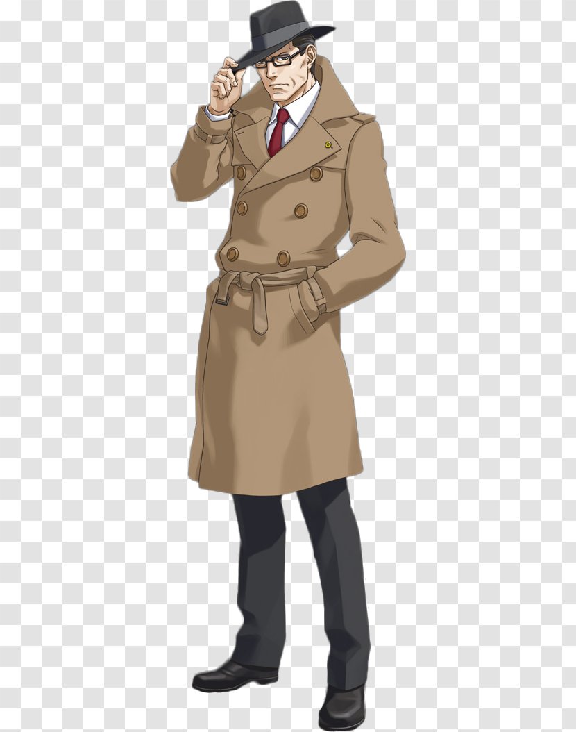 Ace Attorney Investigations: Miles Edgeworth Investigations 2 Phoenix Wright: Shin Mitsurugi - Gentleman - Reprint Transparent PNG