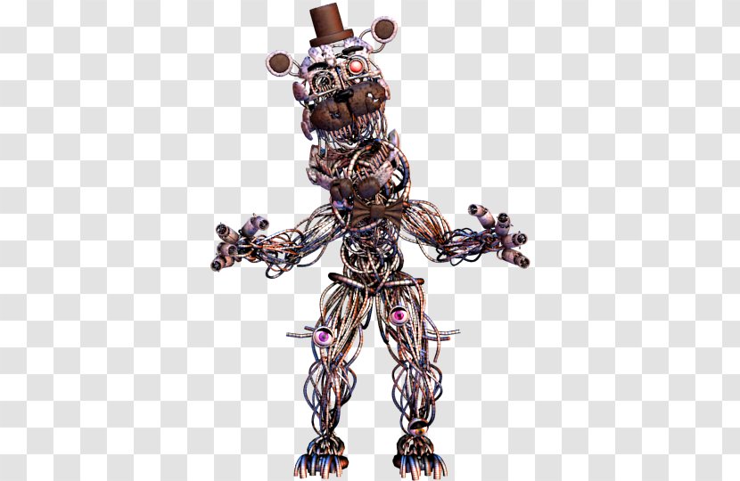 Five Nights At Freddy's Melting Art Blender Three-dimensional Space - Fictional Character Transparent PNG