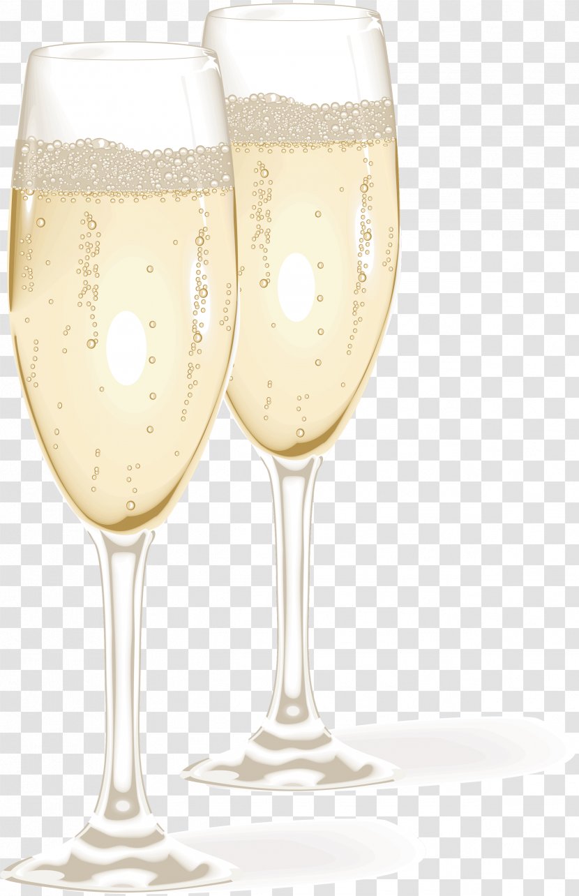 Champagne Glass Wine Beer Transparent PNG