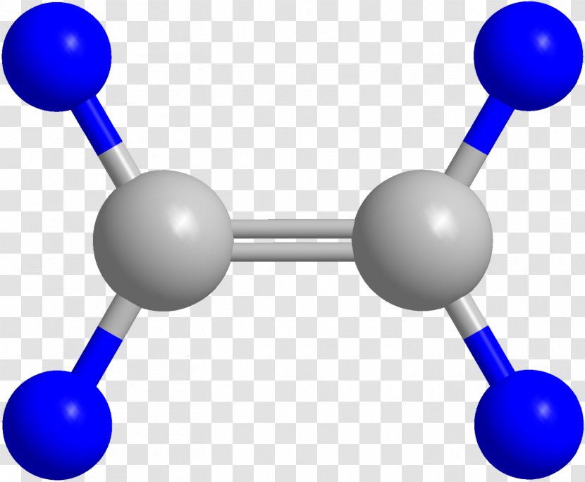 Alkene Molecule Ethylene Chemistry Carbon - Model Transparent PNG