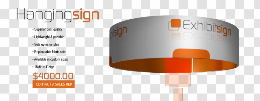 Brand Font - Orange - Cloth Banners Hanging Transparent PNG