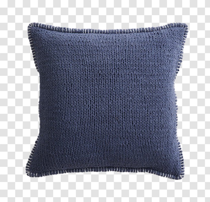 Cushion Throw Pillows Blue White Transparent PNG