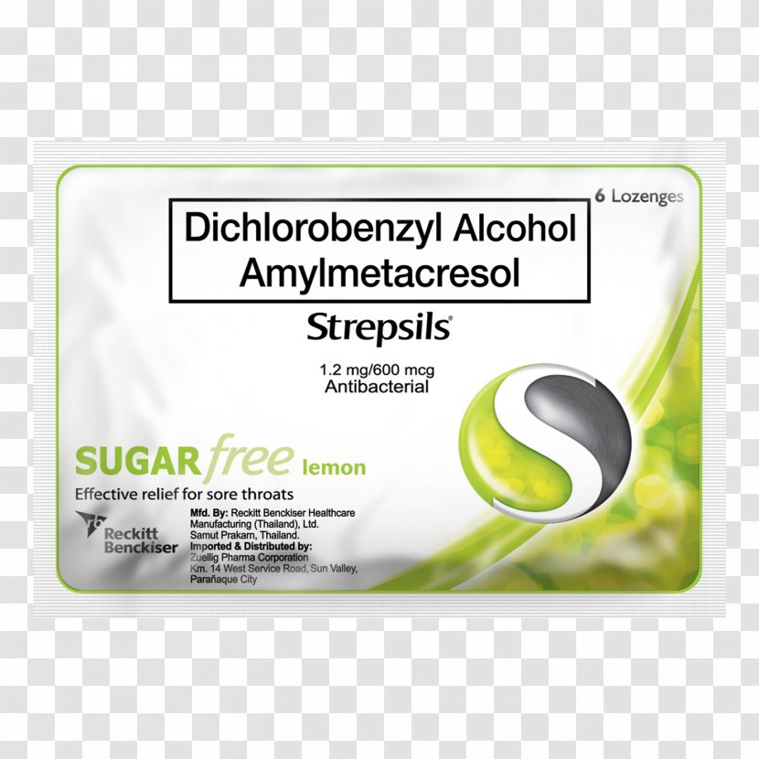 Strepsils Throat Lozenge Sore Over-the-counter Drug - Lemon Transparent PNG