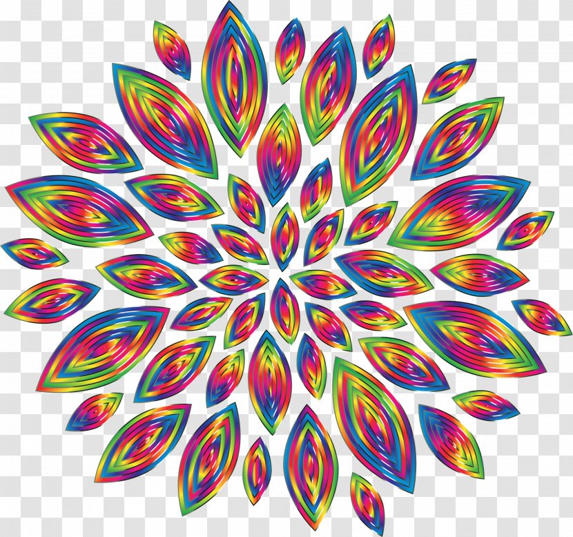 Flower Dahlia Paper Clip Art - Symmetry - Shiny Transparent PNG