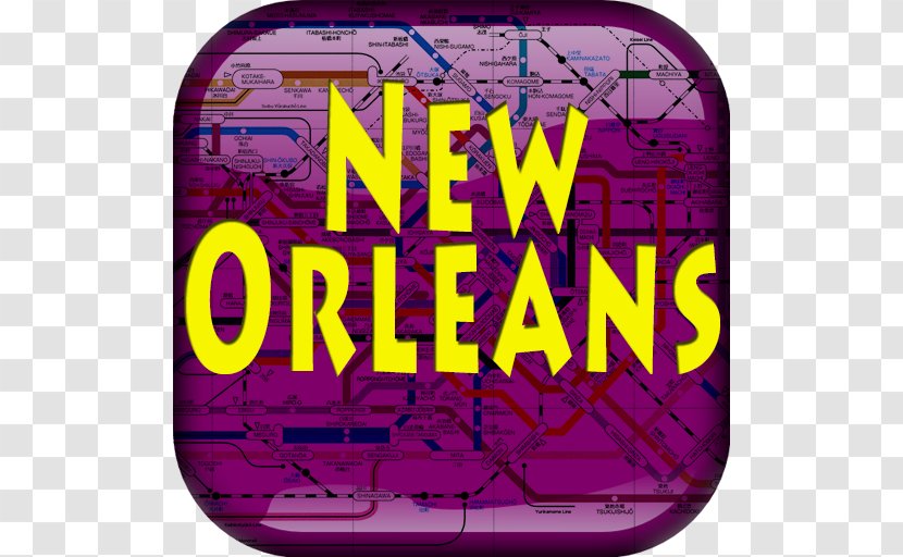 Brand Font - Text - NEW ORLEANS Transparent PNG