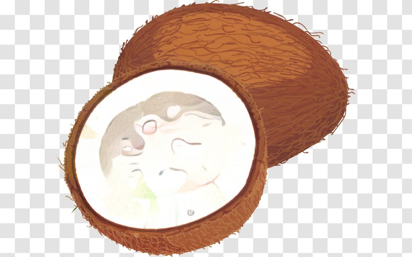 Animal Cartoon - Coconut - Ear Oval Transparent PNG