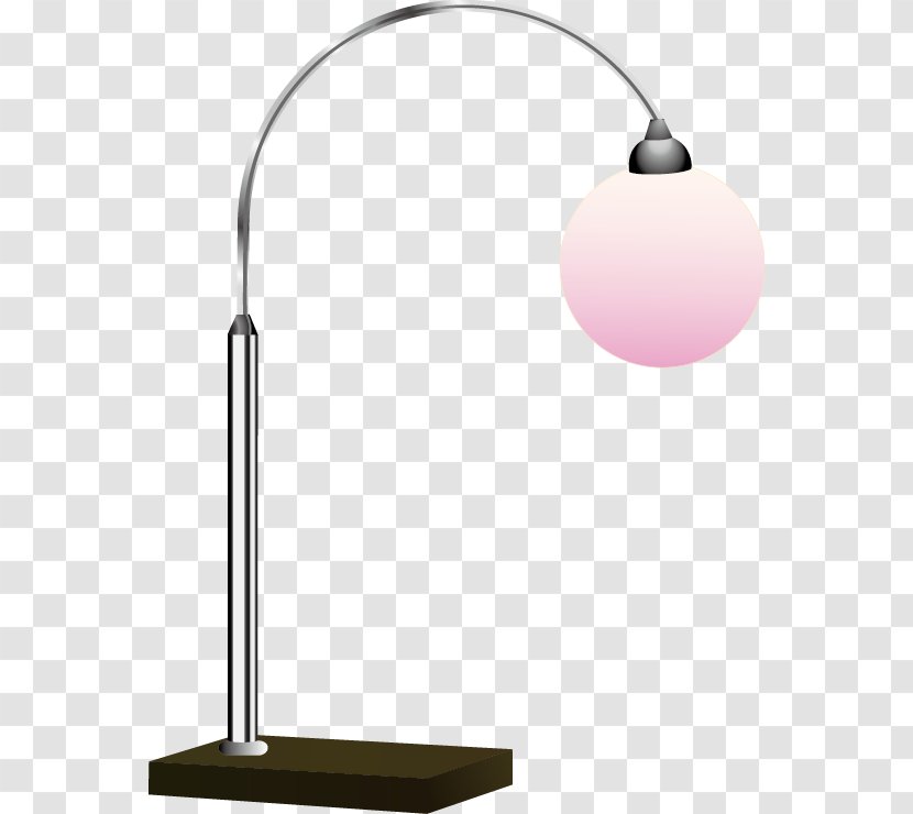 Light Fixture Incandescent Bulb - Pink - Floor Lamp Transparent PNG