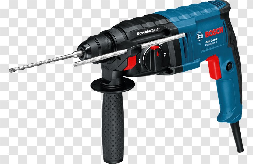 Bosch Professional GBH SDS-Plus-Hammer Drill Incl. Case 2-26 DRE Augers Robert GmbH - Electric Motor - Hammer Transparent PNG