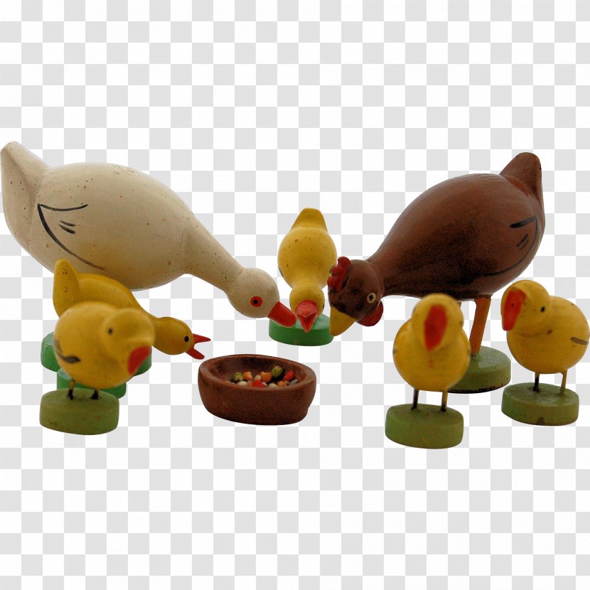 Animal Figurine Toy Duck Miniature - Dollhouse Transparent PNG