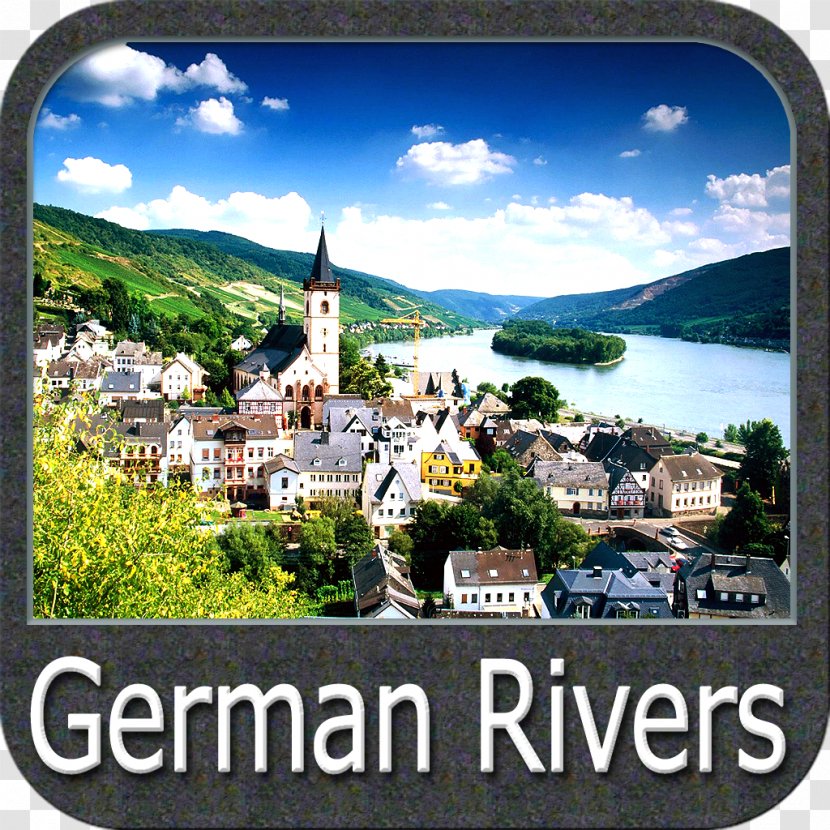 Rhine Moselle France Neuschwanstein Castle River Cruise - Travel - Town Transparent PNG