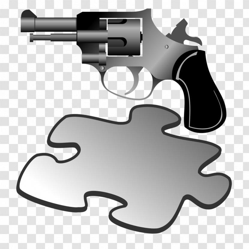 Revolver Handgun Pistol - Cartridge Transparent PNG