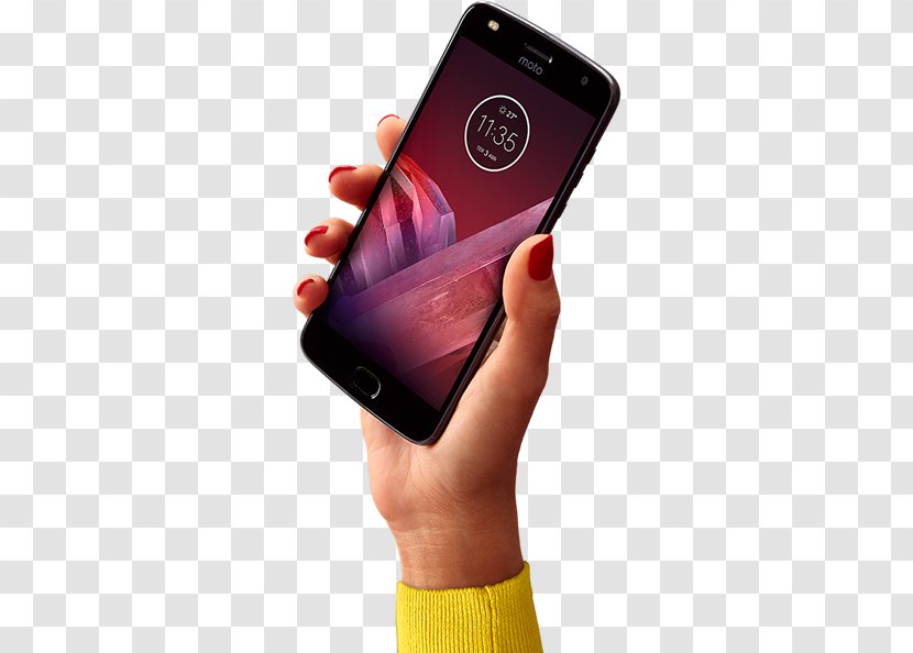 Smartphone Motorola Moto Z2 Play XT1710-06 (64GB) Dual SIM GSM Factory Unlocked Z Xt1710-09 64GB (Gray) - G Transparent PNG