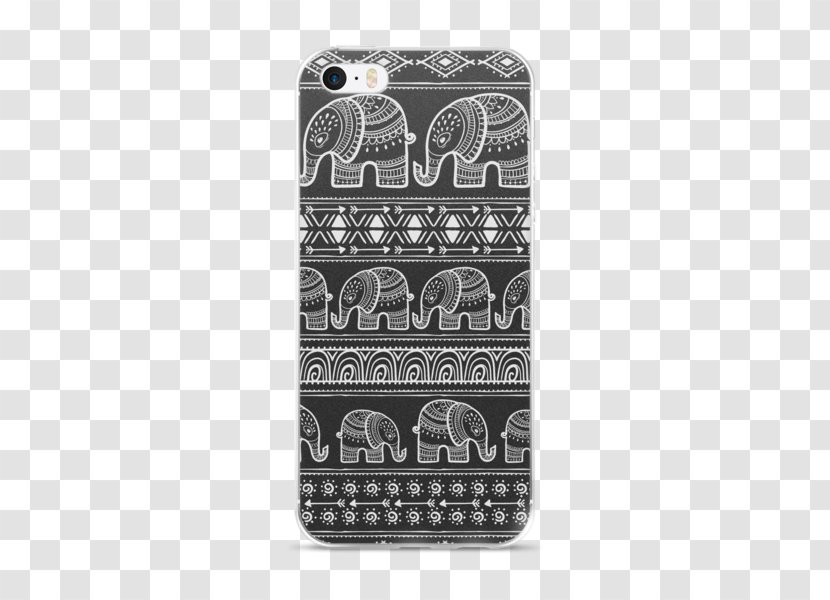 IPhone Mobile Phone Accessories Visual Arts Pattern - Art - Elephant Motif Transparent PNG
