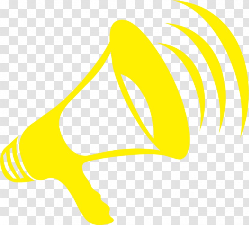 Loudspeaker Icon - Technology - Speaker Yellow Transparent PNG