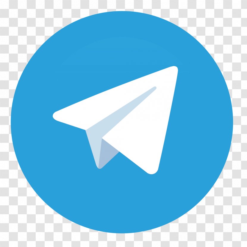 Telegram Logo - Azure - Internet Bot Transparent PNG