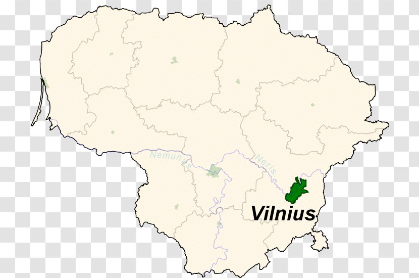 Vilnius Pasvalys Šiauliai Capital City Administrative Division - Zarasai Transparent PNG