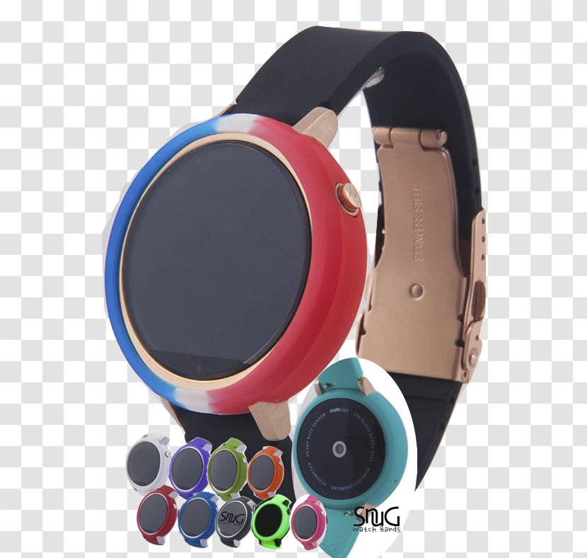 Moto 360 (2nd Generation) Smartwatch Watch Strap - Audio Equipment Transparent PNG