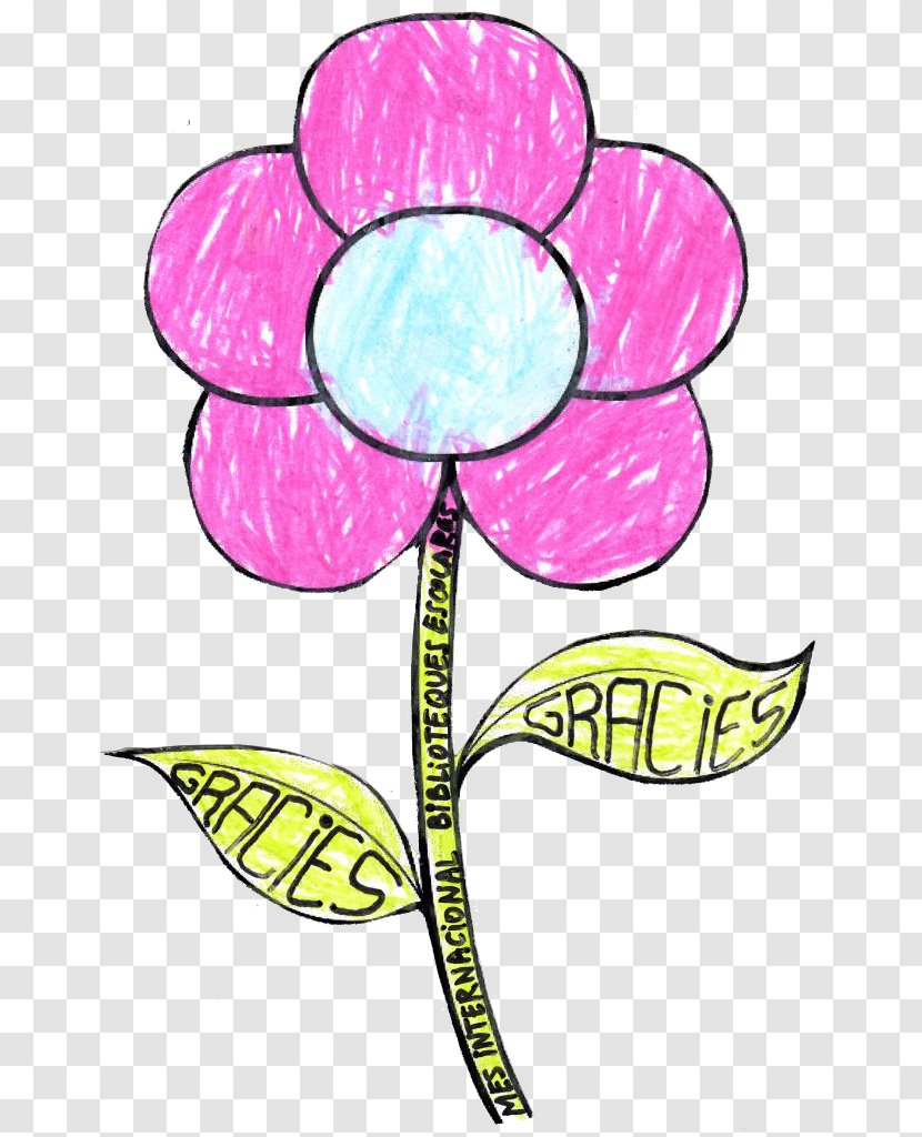 Flower School Library Children's - Pink - Flor Transparent PNG