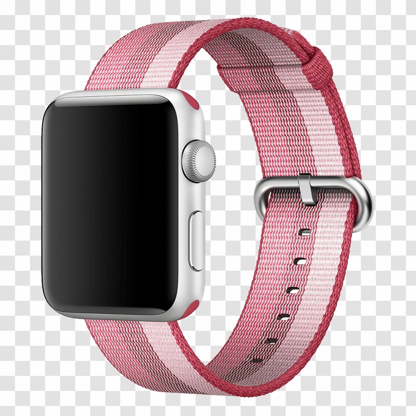Apple Watch Series 3 1 Strap Woven Fabric - Yarn Transparent PNG