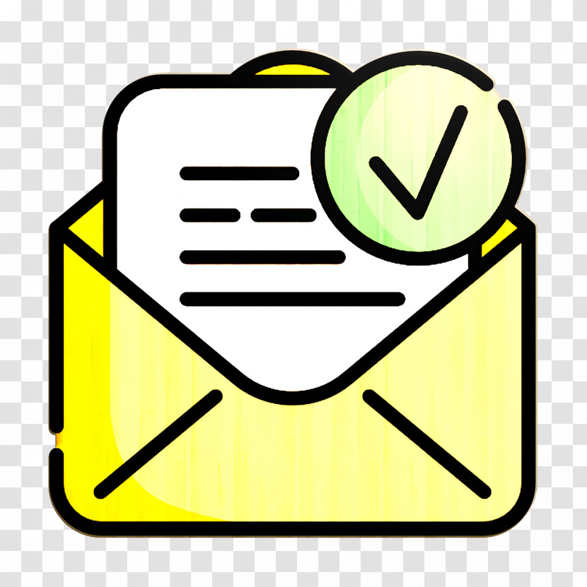 Email Icon Tick Icon Mail Icon Transparent PNG