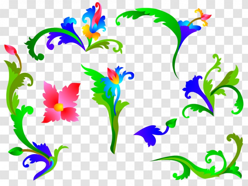 Flower Art - Organism - Batik Transparent PNG