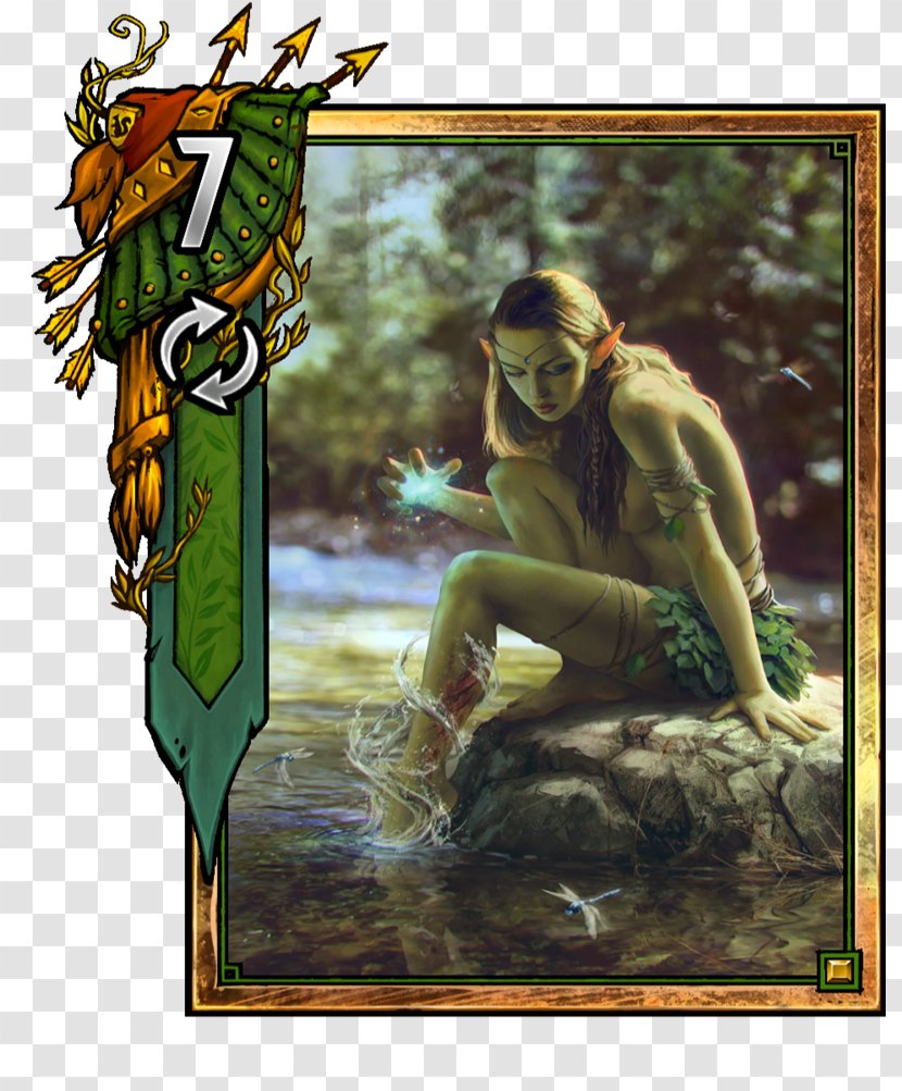Gwent: The Witcher Card Game Geralt Of Rivia Art CD Projekt - Mythical Creature - CardArt Transparent PNG
