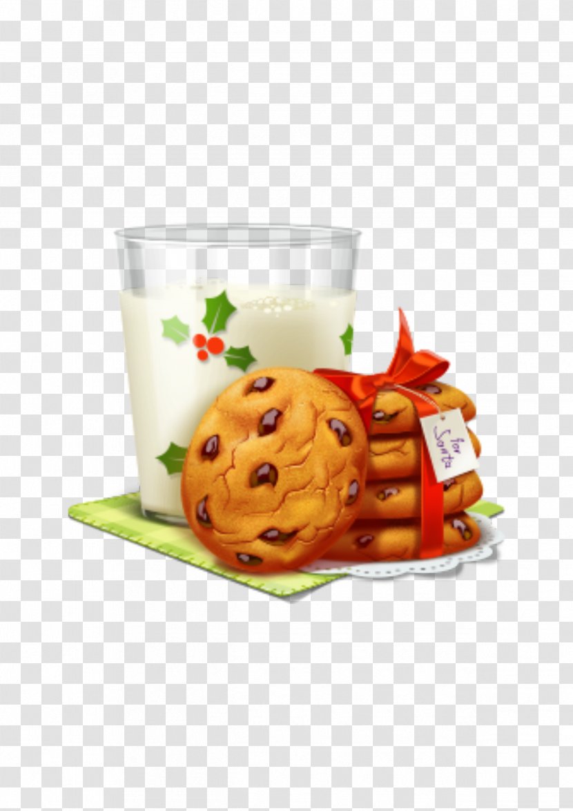 Christmas Santa Claus Icon - Party - Milk Biscuits Transparent PNG