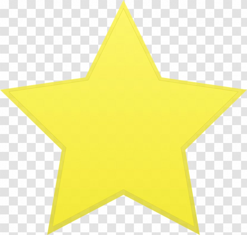 Clip Art For Summer Star Yellow - Fivepointed Transparent PNG