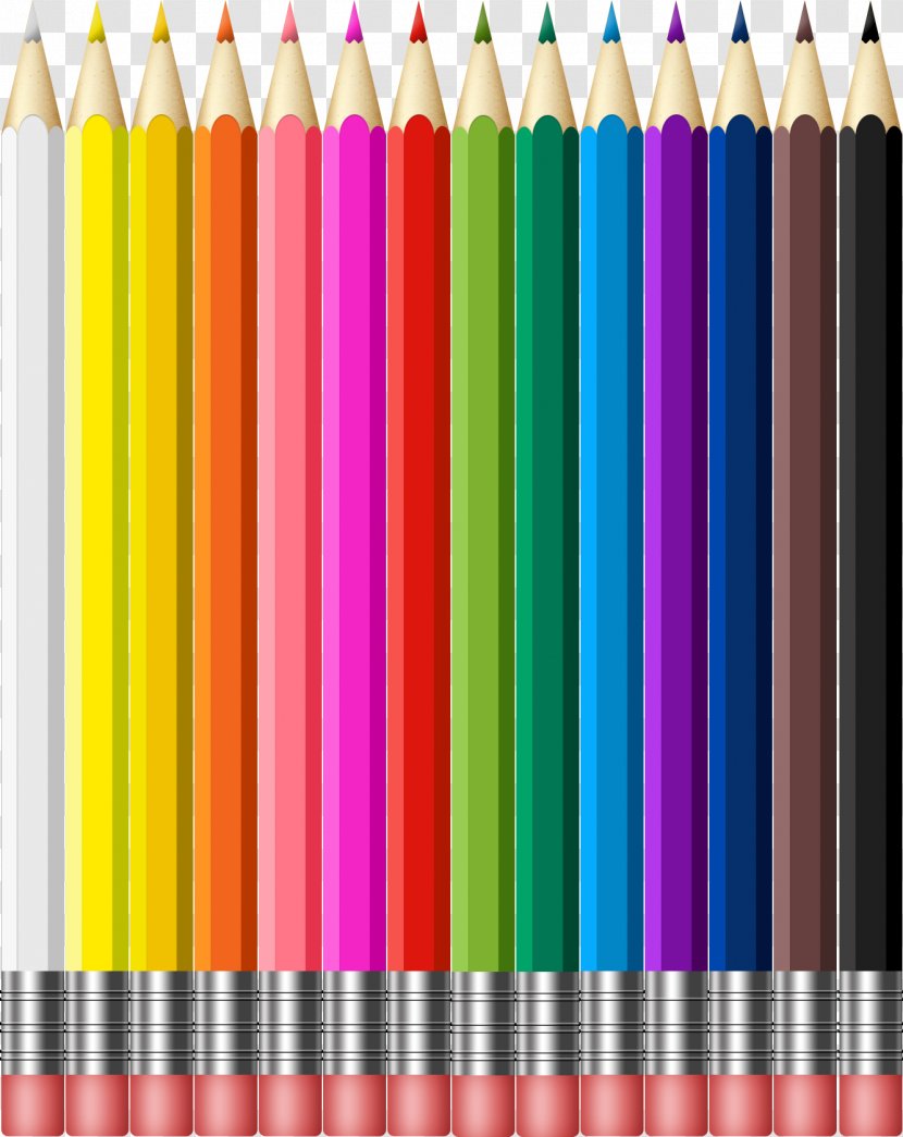 Colored Pencil Transparent PNG