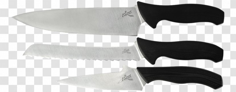 Hunting & Survival Knives Throwing Knife Bowie Utility - Silhouette - Three-piece Transparent PNG