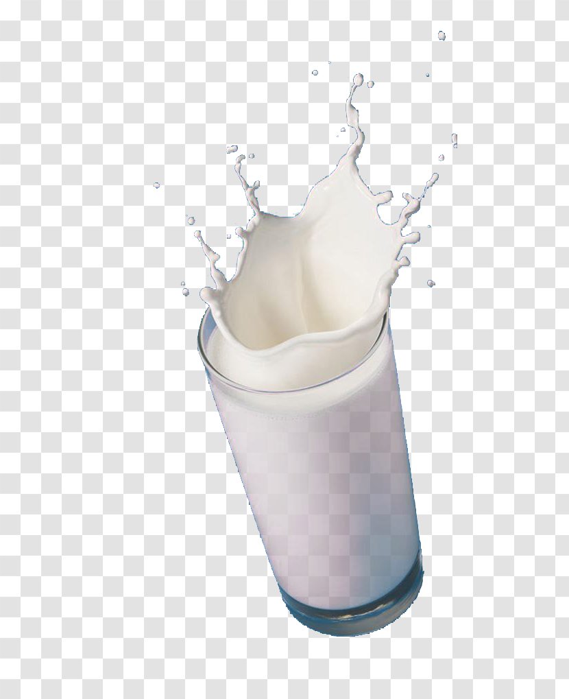 Milk Breakfast Cup Glass - Mug - Cups Transparent PNG