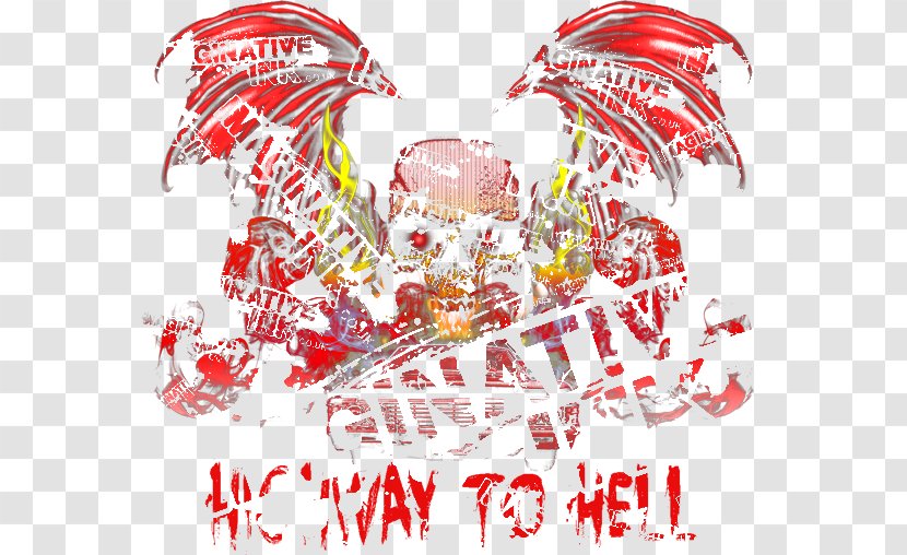 Highway To Hell AC/DC Supernatural Clip Art - Frame - Flower Transparent PNG