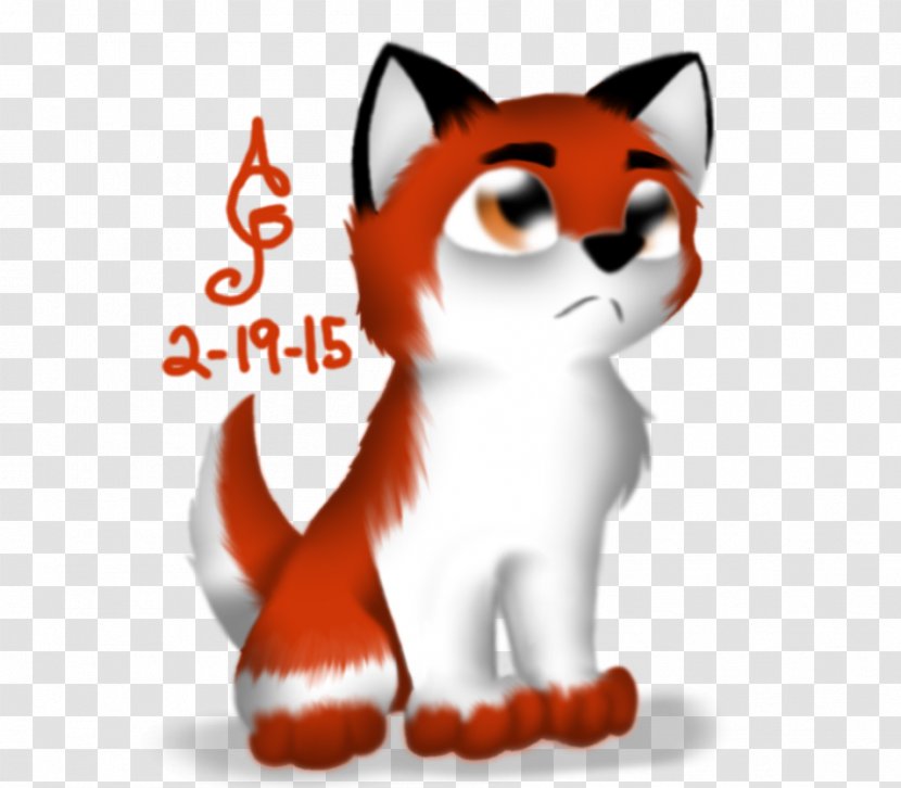 Whiskers Kitten Red Fox Cat Clip Art - Tail Transparent PNG