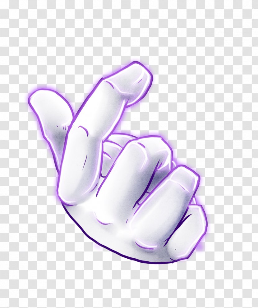 Shoe Thumb - Violet - Masters Handwriting Transparent PNG