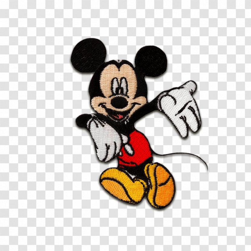Mickey Mouse Minnie Embroidery Embroidered Patch - Watercolor Transparent PNG