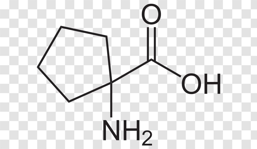 Proline Amino Acid Protein Secondary Structure Alanine - Black And White Transparent PNG