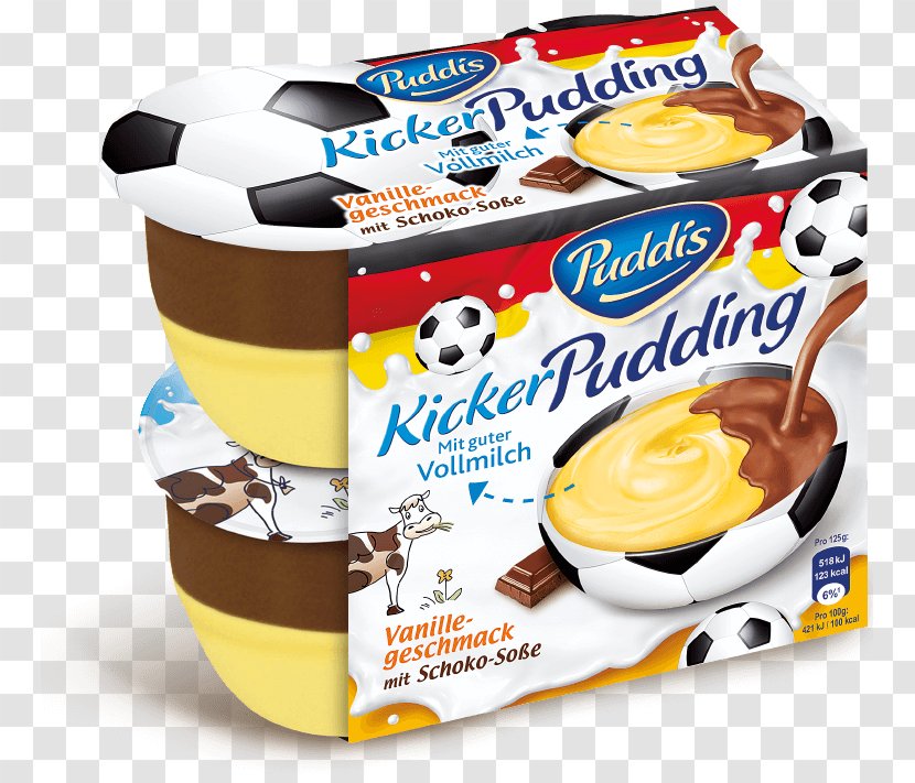 Custard Milk Pudding Vanilla Flavor - Frozen Dessert Transparent PNG