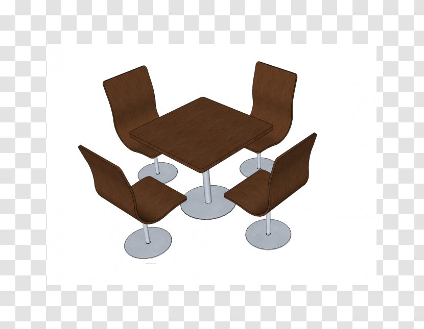 Table Chair Restaurant Autodesk Revit Furniture - Kitchen Transparent PNG
