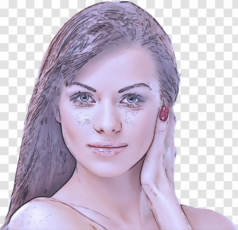 Face Hair Eyebrow Skin Chin Transparent PNG