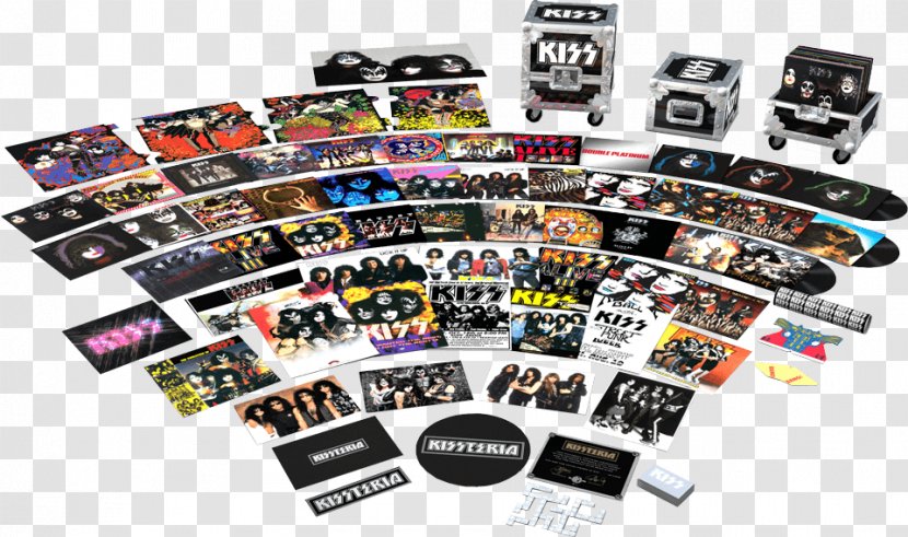 Phonograph Record Box Set KISSTERIA: The Ultimate Vinyl Road Case LP - Frame - Kiss Transparent PNG