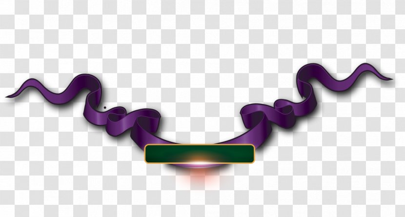Purple - Body Jewelry - Streamers Transparent PNG