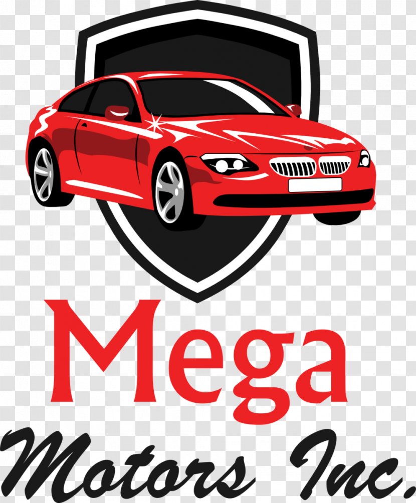 Car Mega Motors Inc Company Advertising Service - Red - Block Number 1 Transparent PNG