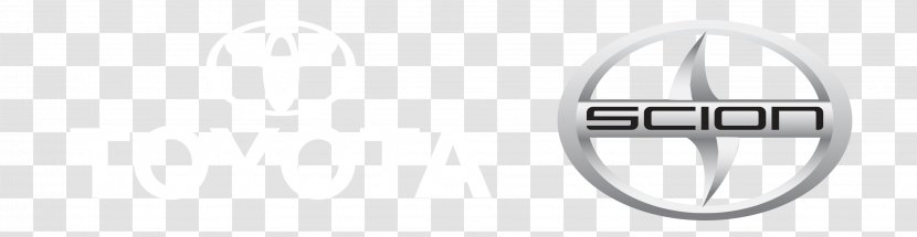 Scion Logo Flag Font - Silver Transparent PNG