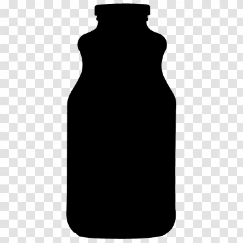 Water Bottles Glass Bottle Product - Black Transparent PNG