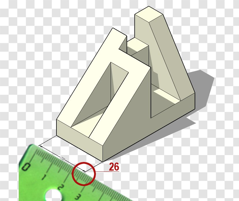 Technical Drawing Multiview Projection Plan Graphical - Material - Line Transparent PNG