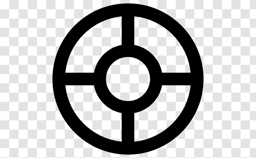 Reticle Icon Design - Telescopic Sight Transparent PNG