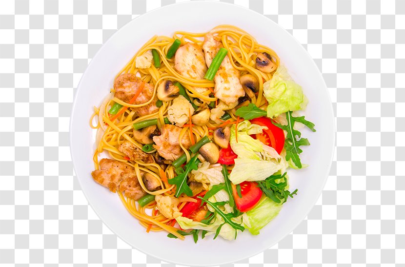 Chow Mein Singapore-style Noodles Lo Chinese Yakisoba - Vegetable Transparent PNG