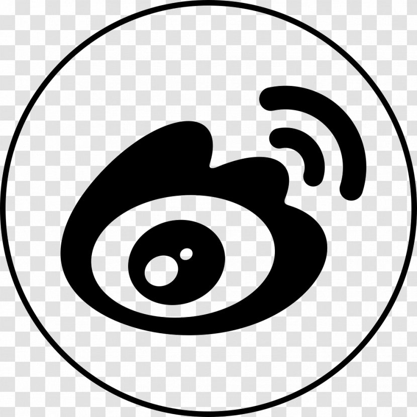 Sina Weibo WeChat Tencent QQ Corp - Monochrome Photography - Skype Icon Transparent PNG