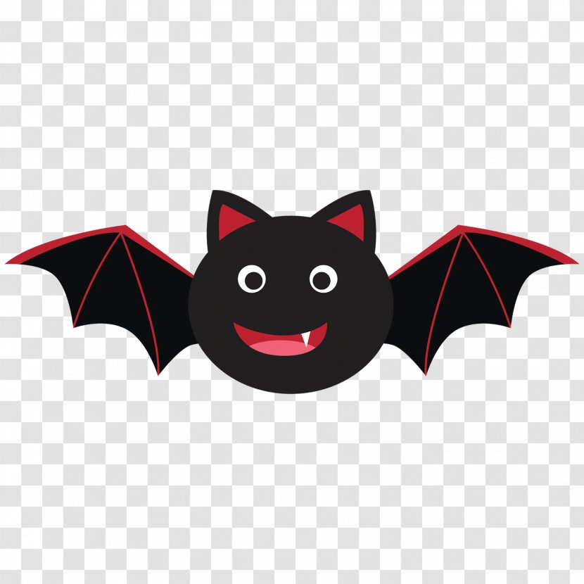 Bat Halloween Clip Art - Cat Like Mammal - Pictures Bats Transparent PNG