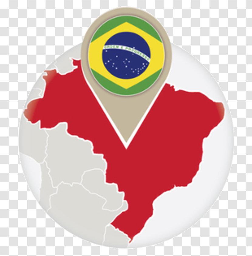 Flag Of Brazil World Map - Government Agency Transparent PNG